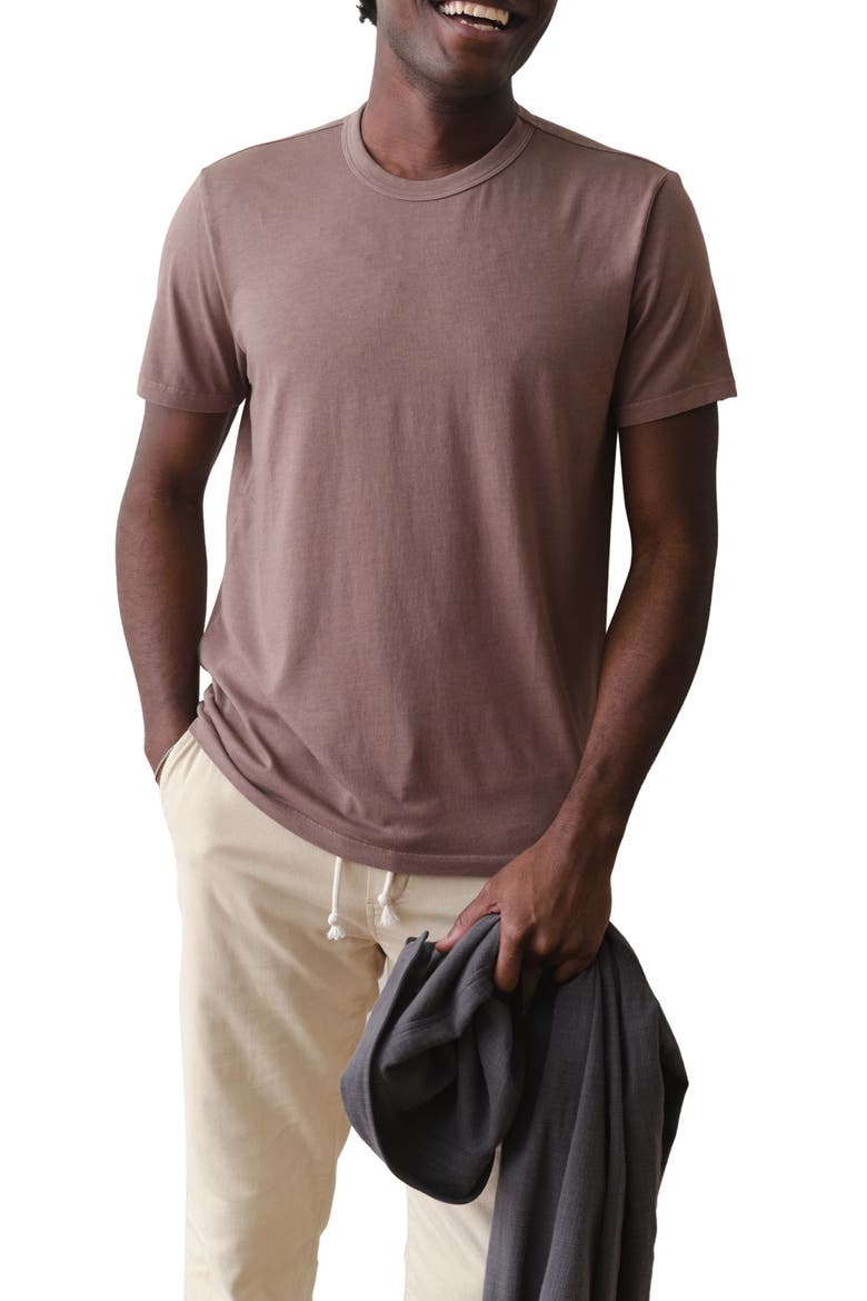 Signature Sea Change T-Shirt, Main, color, COFFEE QUARTZ