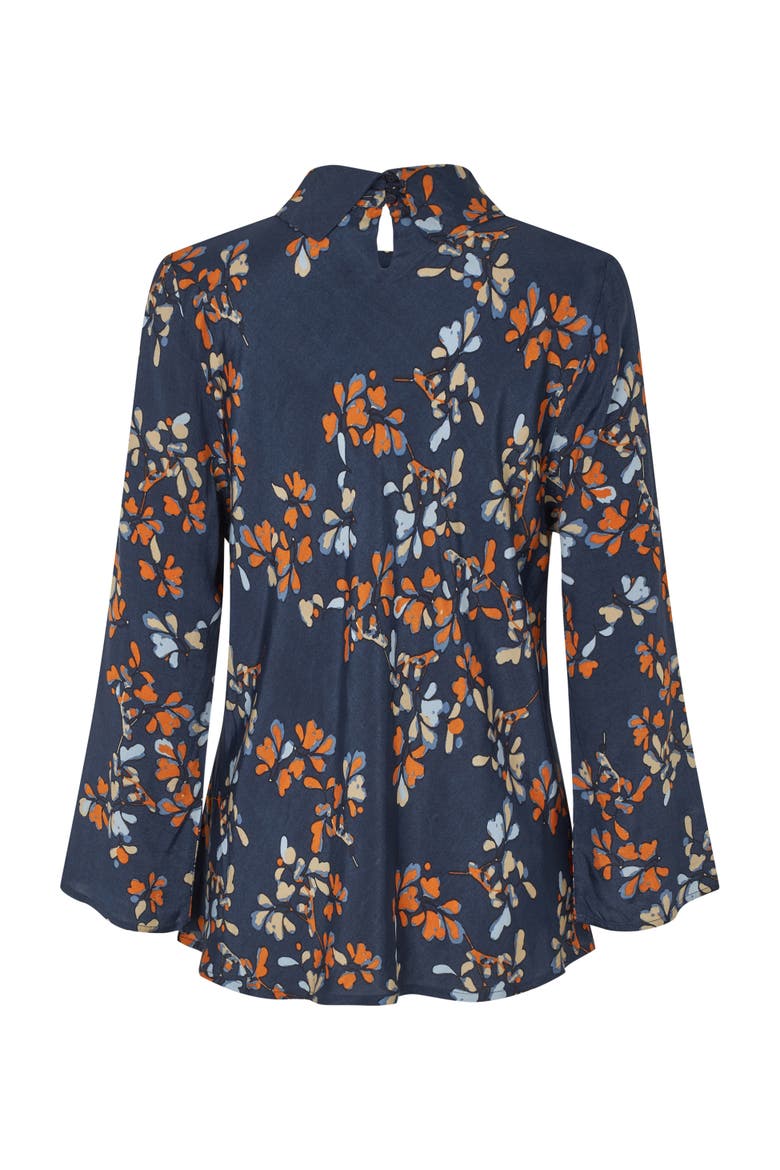MaDalmora High Neck Long Sleeve Top, Alternate, color, Autumnal