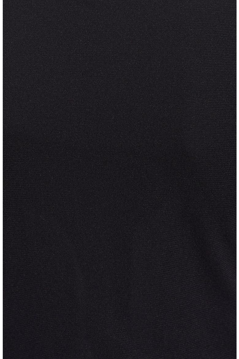 Jean Paul Gaultier Cowl Neck Long Sleeve Tulle Dress (Nordstrom Exclusive), Alternate, color, BLACK