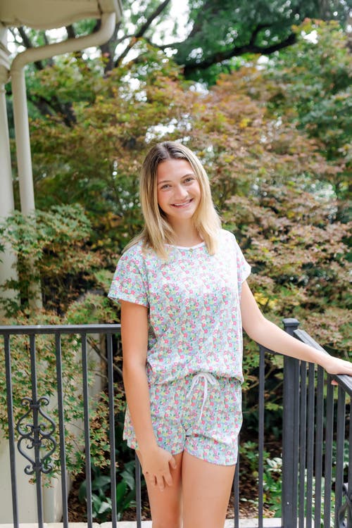 Lila And Hayes Pajama Short Set