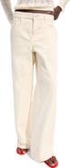 MANGO Low Rise Wide Leg Jeans