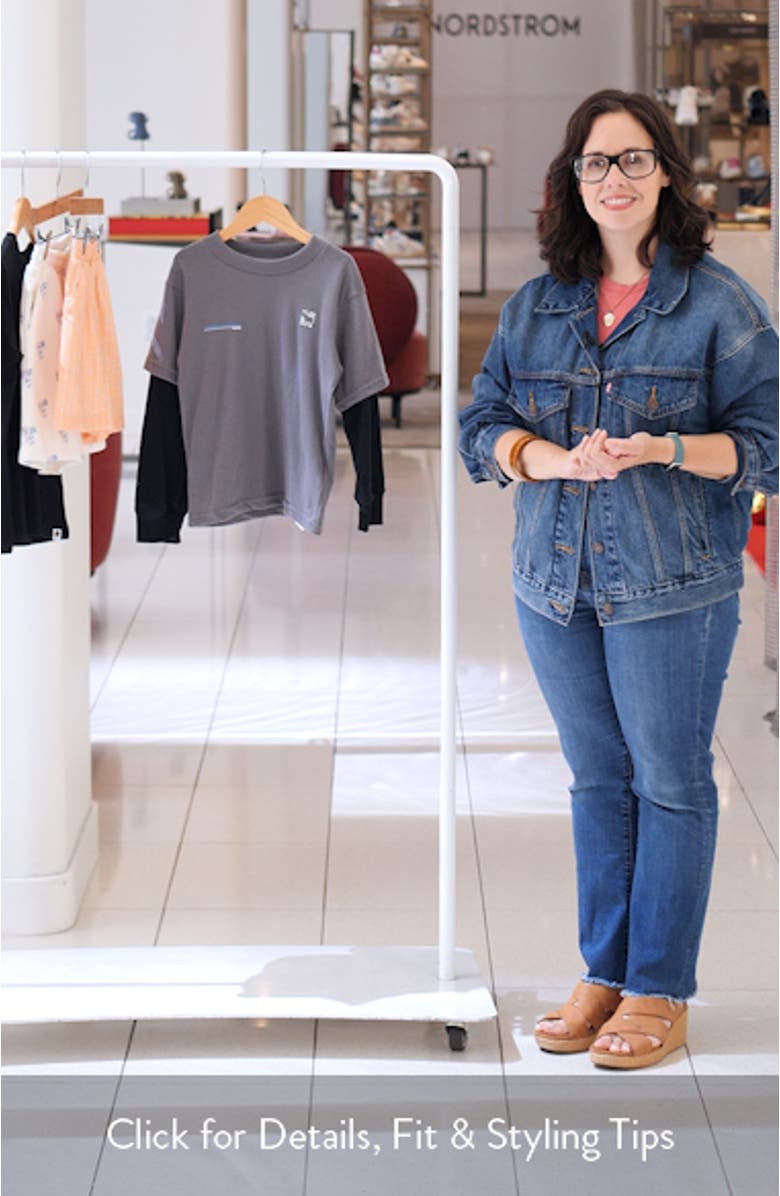 Kids' Racetrack Layered Long Sleeve Graphic T-Shirt, sales video thumbnail