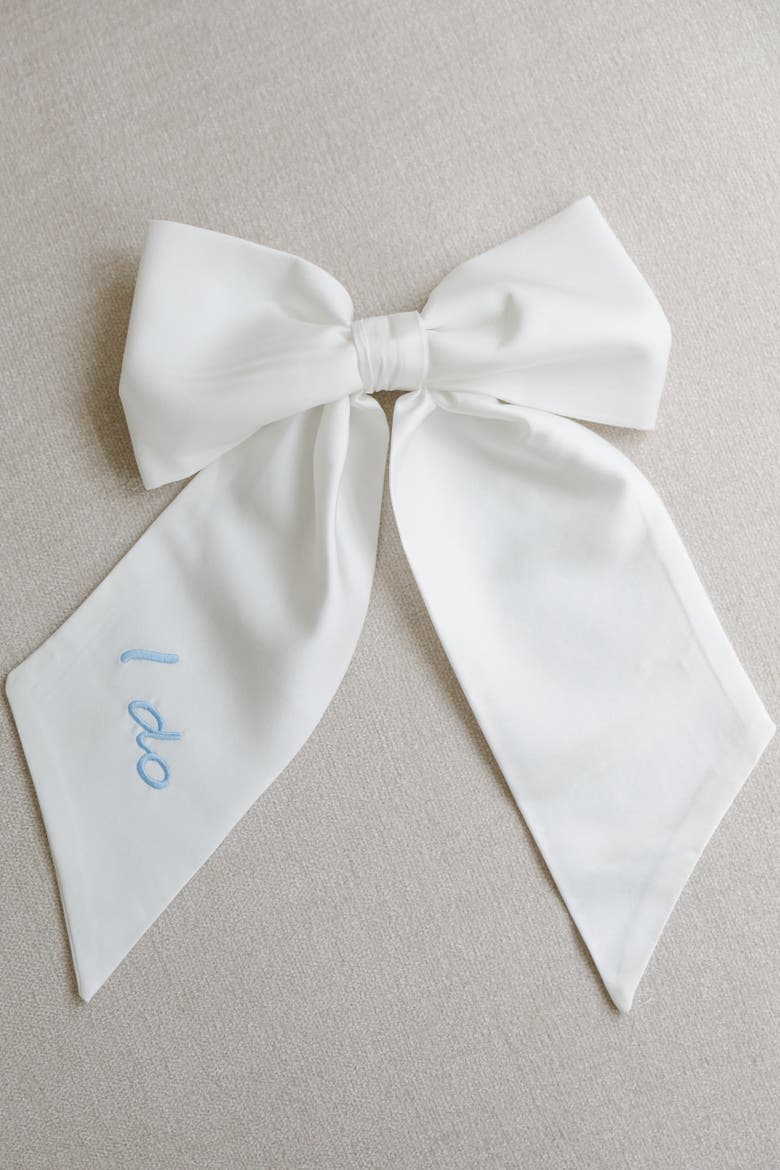I Do Bow, Main, color, White