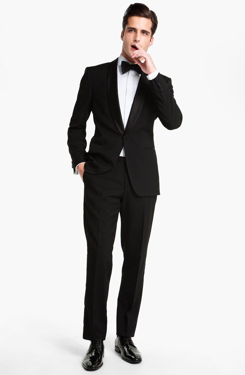 BOSS 'Sky Gala' Shawl Lapel Tuxedo, Main, color,