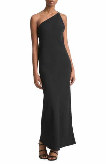 Vince One-Shoulder Slipdress