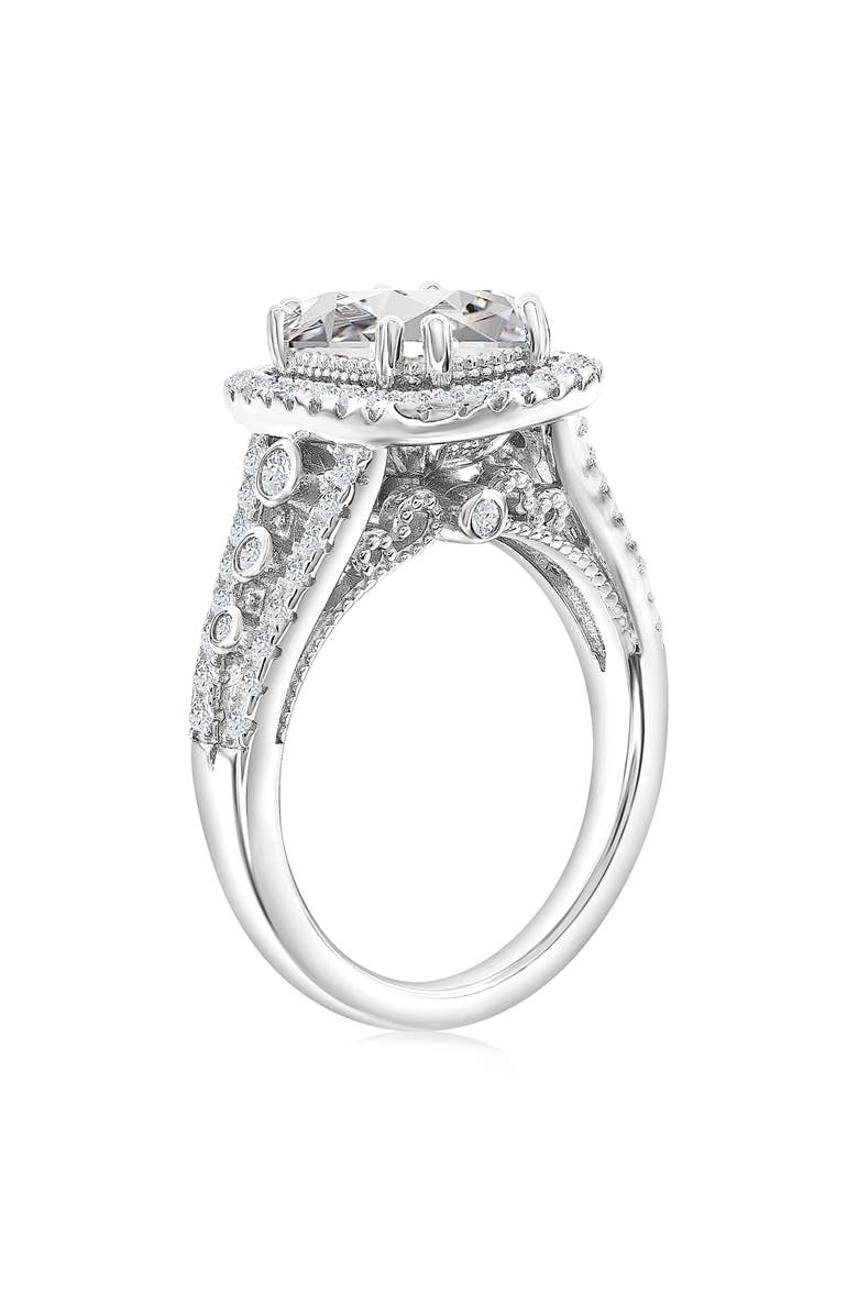 SUZY LEVIAN Cubic Zirconia Engagement Ring, Alternate, color, White