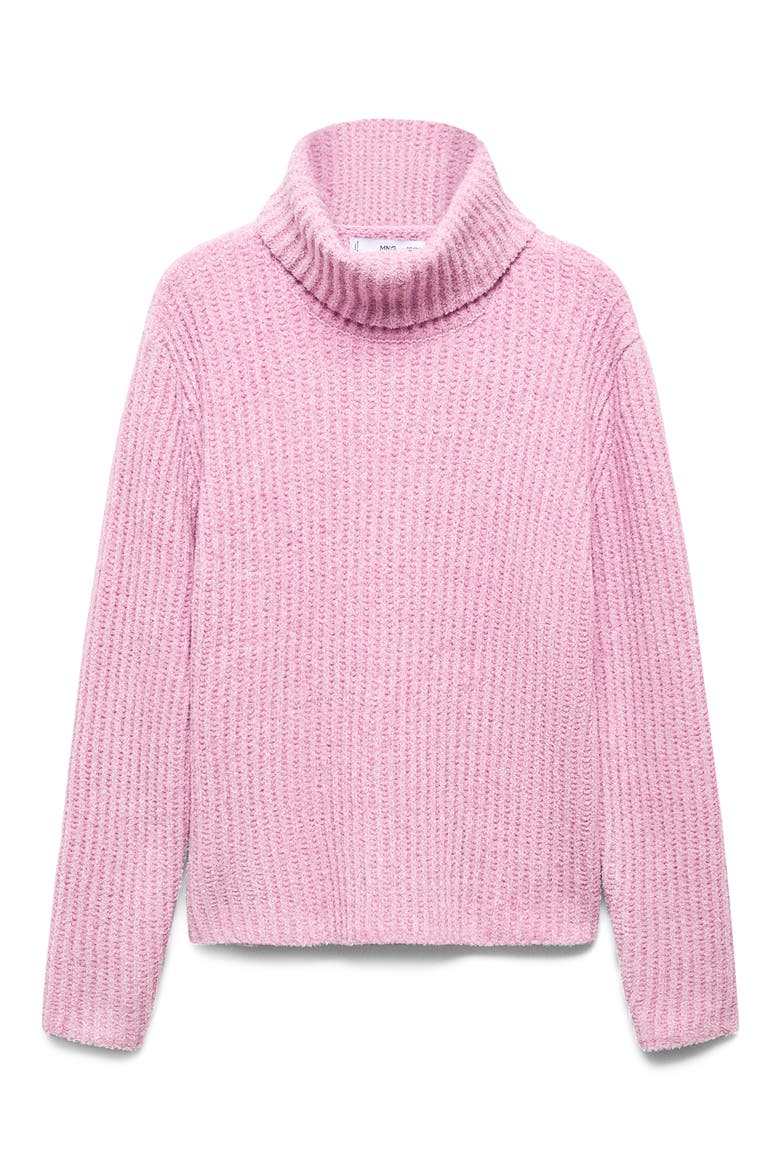 Turtleneck Sweater, Main, color, PINK