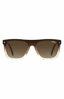 Carrera Eyewear 56mm Rectangular Sunglasses