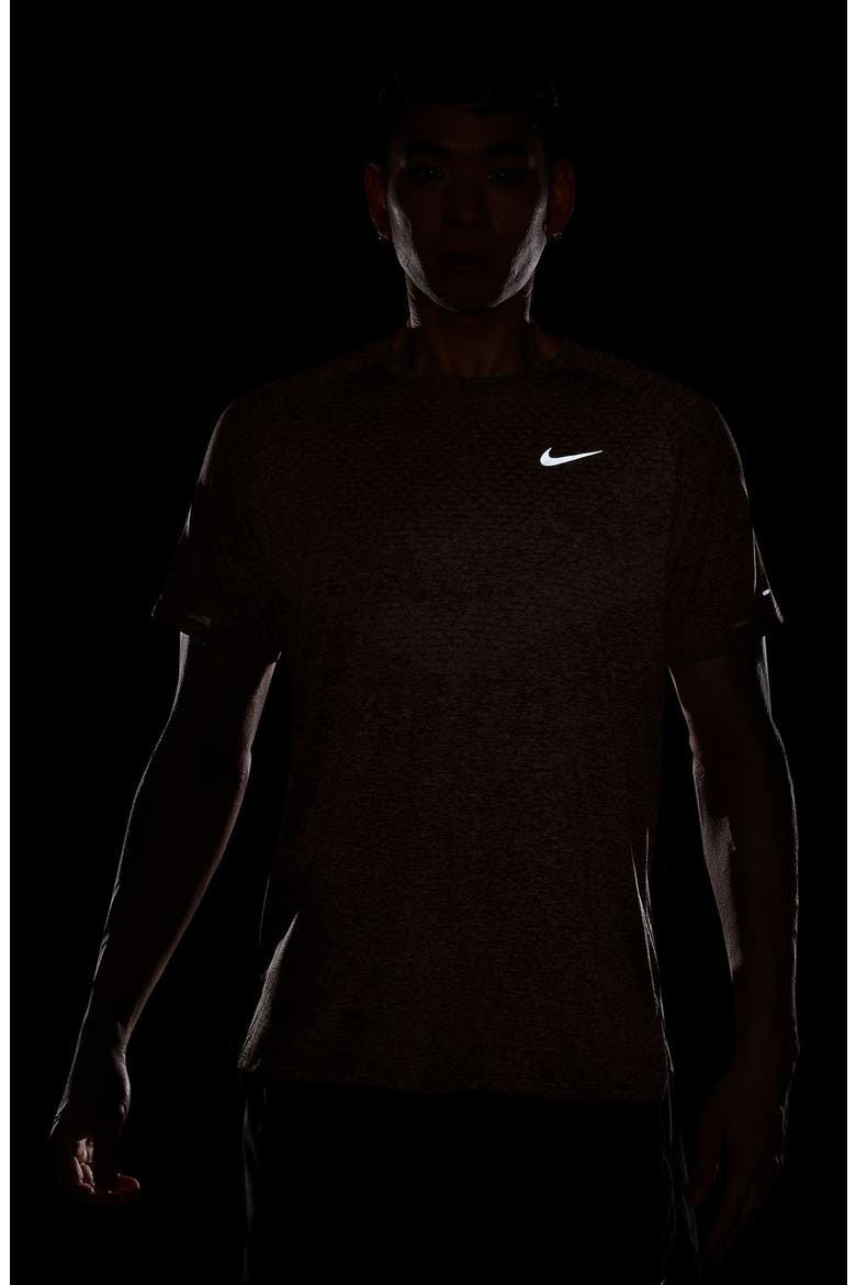 Stride Dri-FIT ADV Running T-Shirt, Alternate, color, RED/ REFLECTIVE SILVER