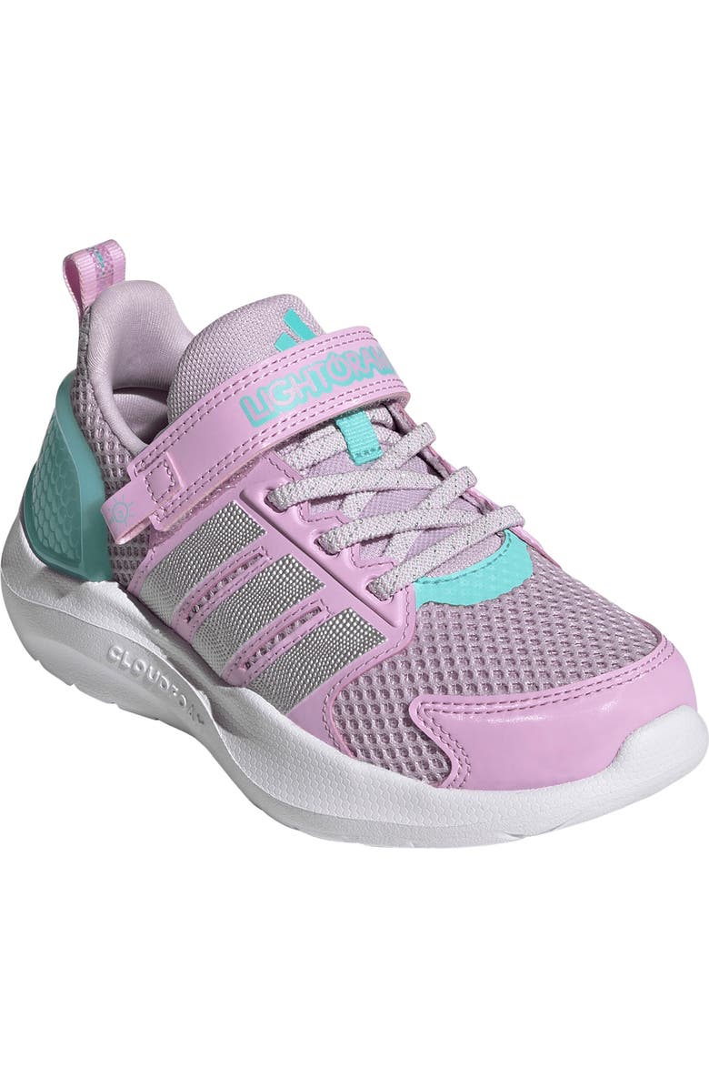adidas Kids' Lightorama Sneaker, Main, color, Lavender/ Silver/ Aqua