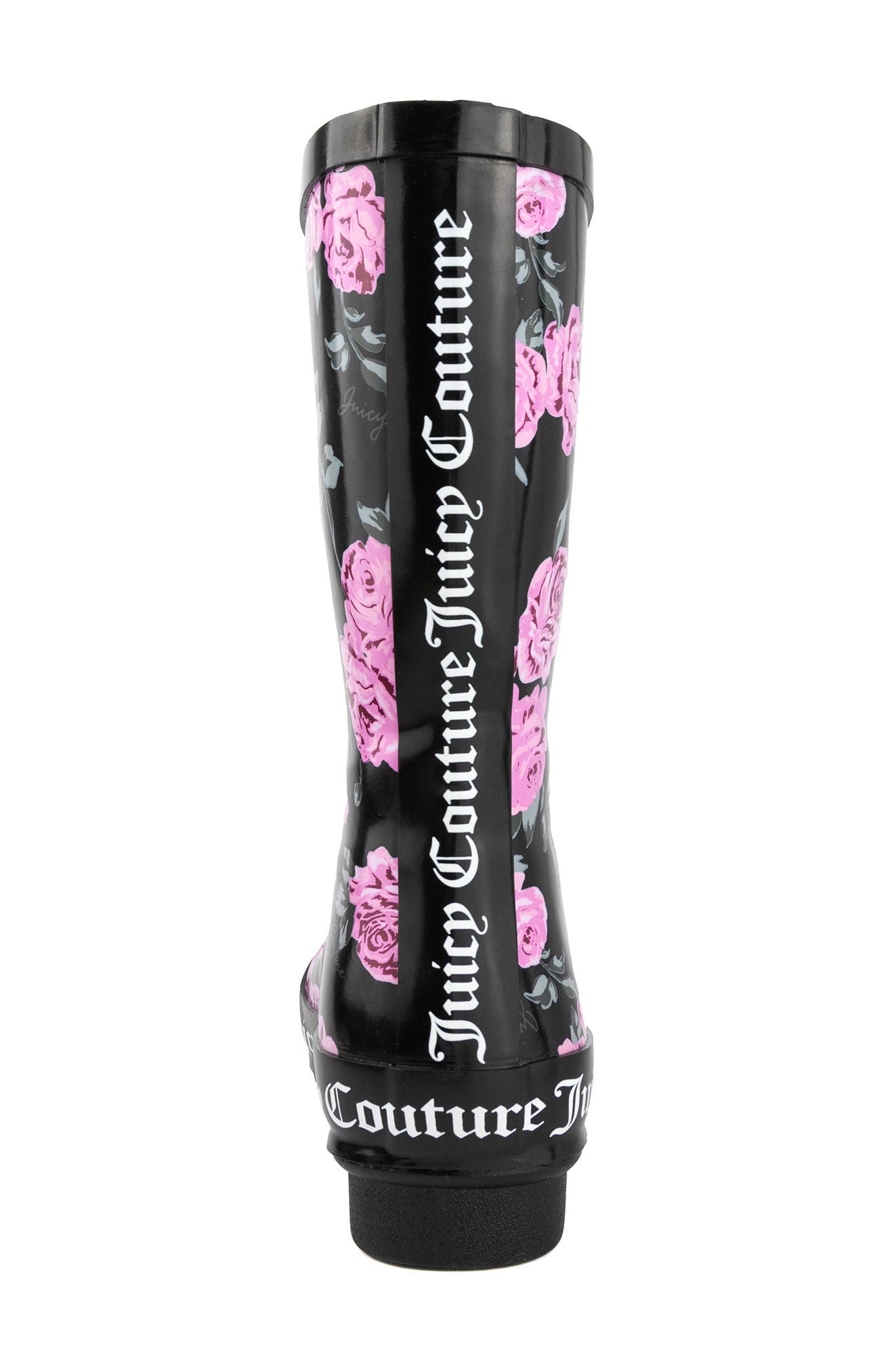 Juicy Couture Totally Waterproof Fashion Logo Rainboot, Alternate, color, 