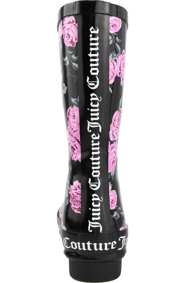 Juicy Couture Totally Waterproof Fashion Logo Rainboot, Alternate, color,