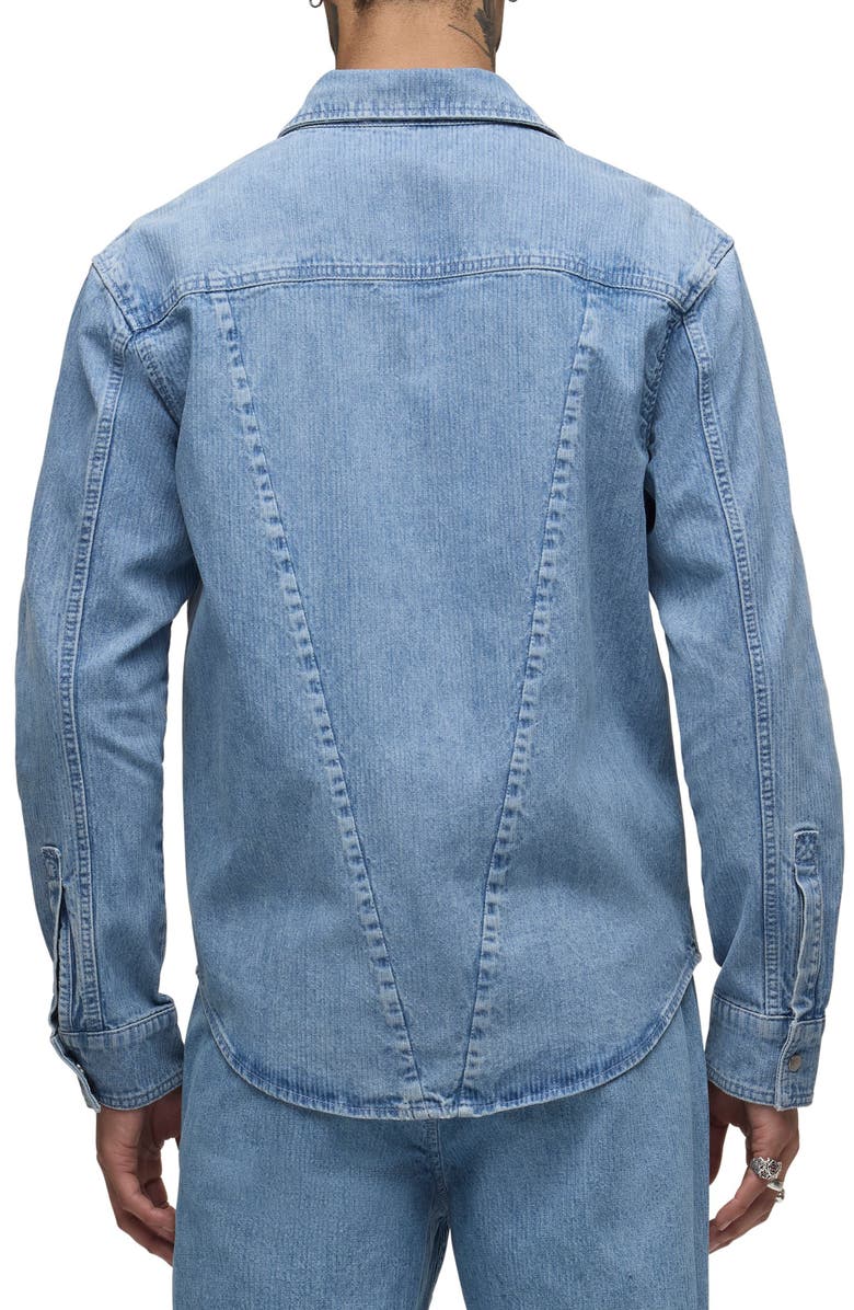 Hudson Jeans Denim Snap-Up Shirt, Alternate, color, Camden