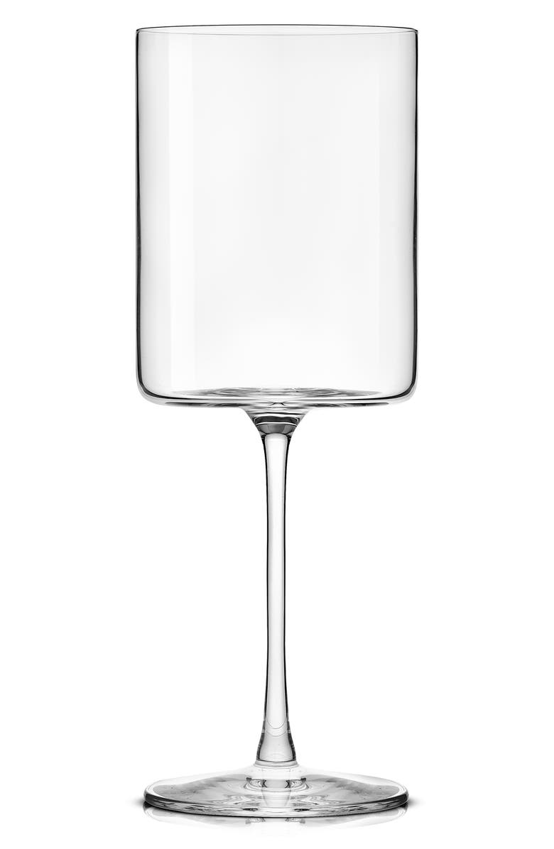 JoyJolt Claire Set of 2 Red Wine Glasses, Main, color, Clear