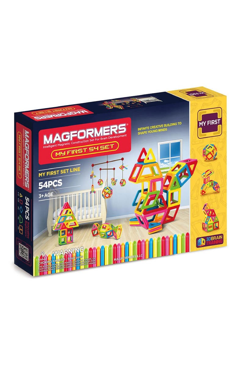 Magformers 'My First' Magnetic Construction Set, Main, color,