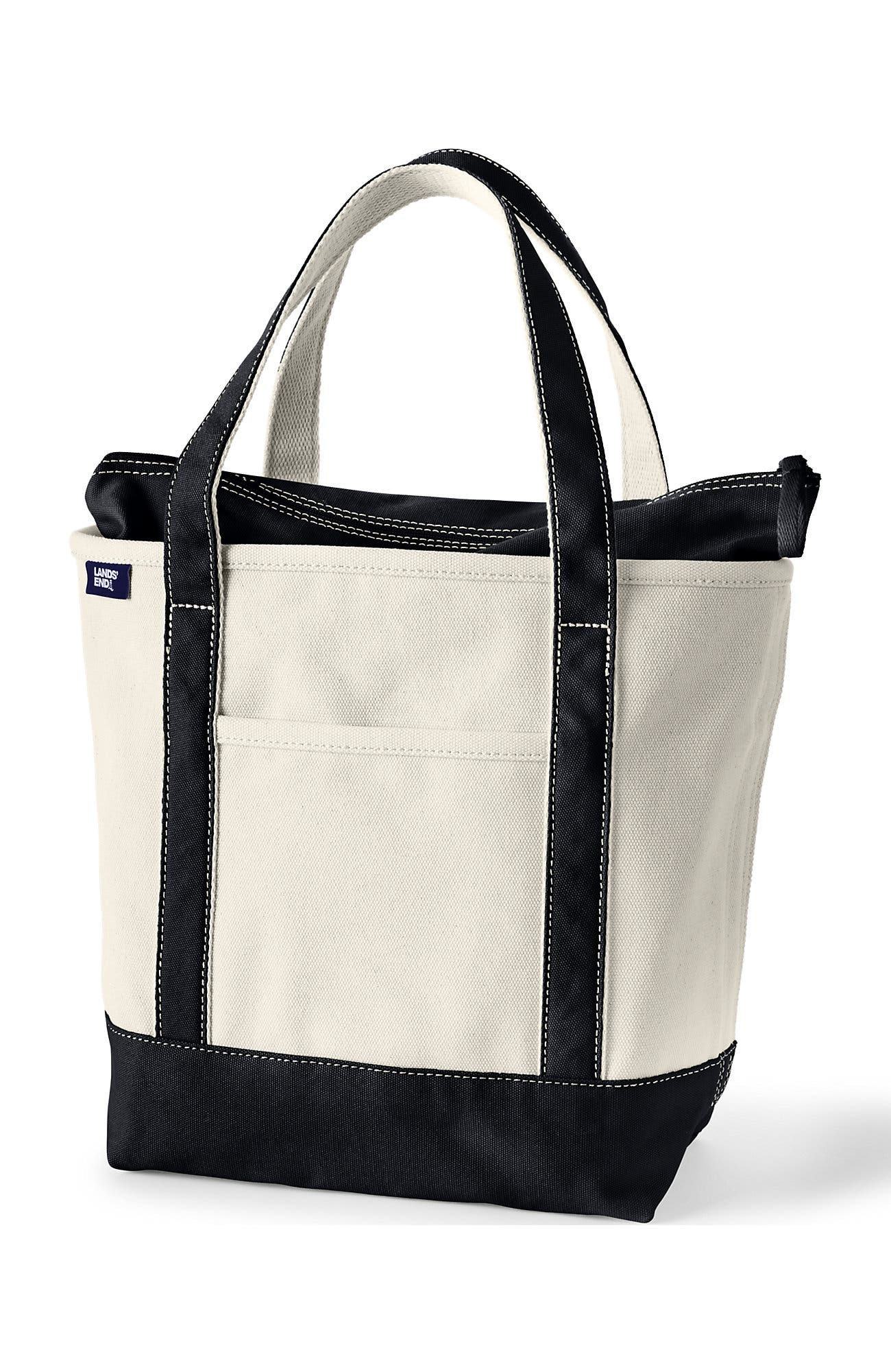 Land’s end tote bag made in USA Land's end tote bag made in USA Vintage Lands End Whithe Canvas