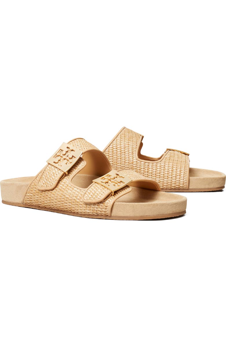 Tory Burch Mellow Slide Sandal, Main, color, Light Camel / Light Teak