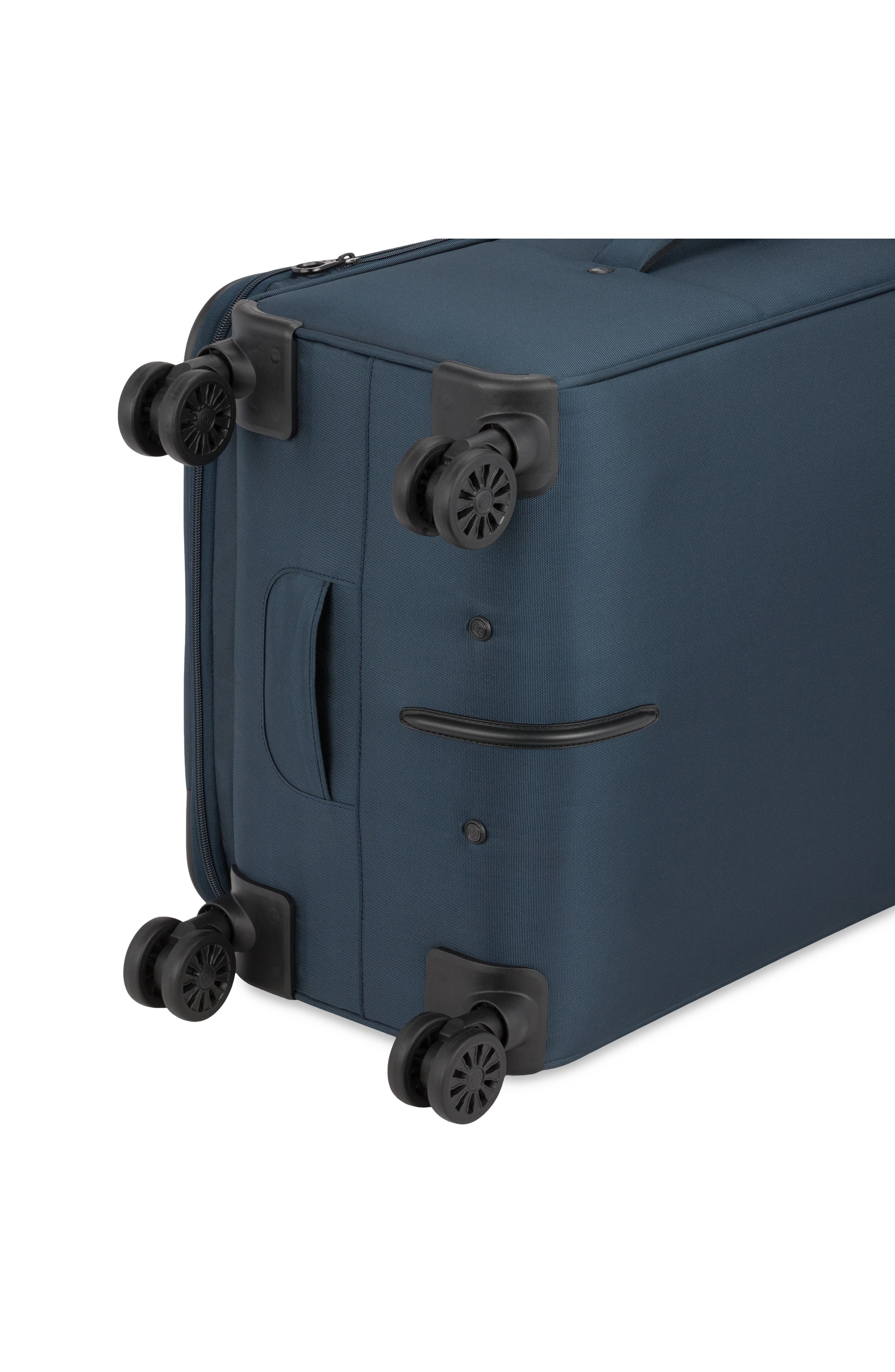 SWISSGEAR 24-Inch Softside Spinner Luggage, Alternate, color, Navy