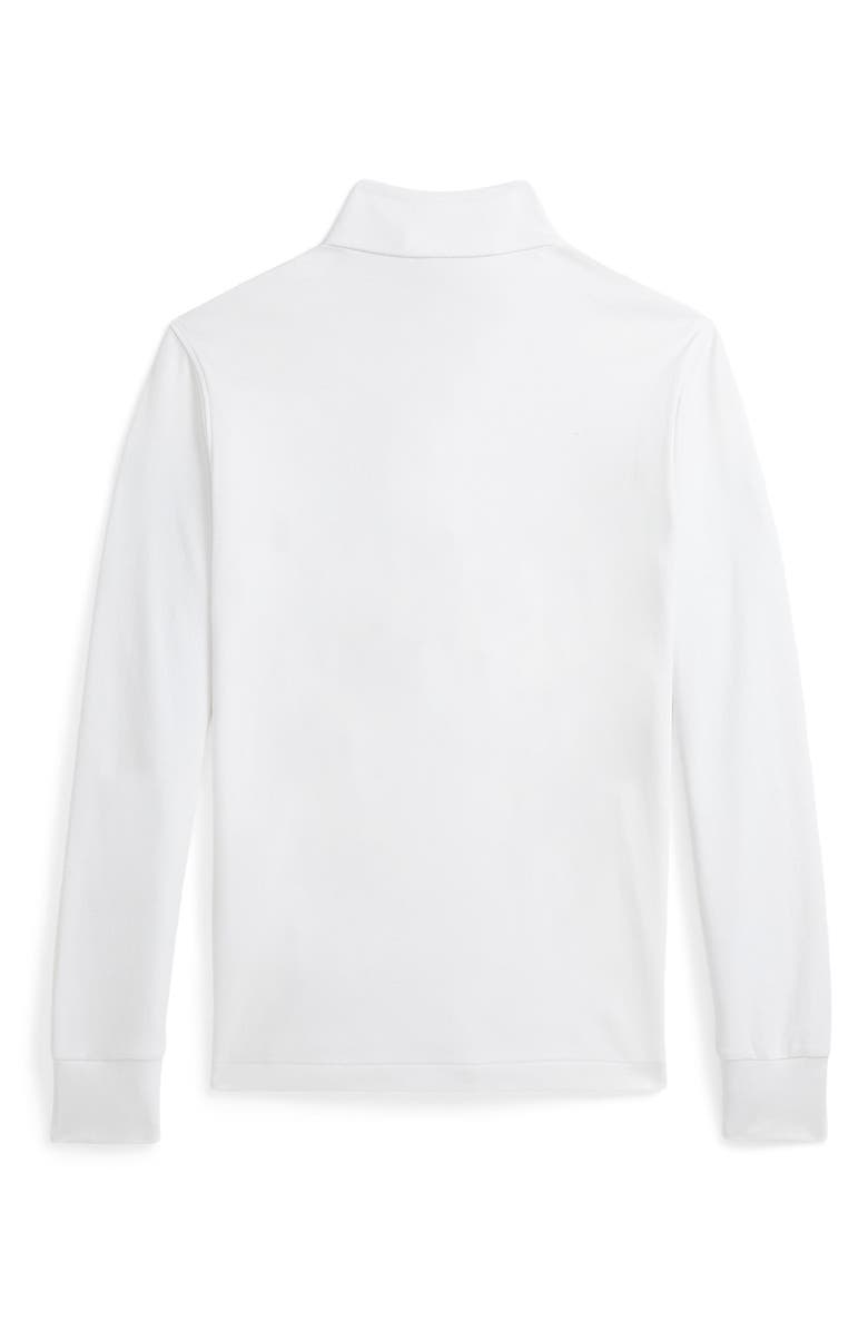 Ralph Lauren Kids' Solid Cotton Half Zip Pullover, Alternate, color, 