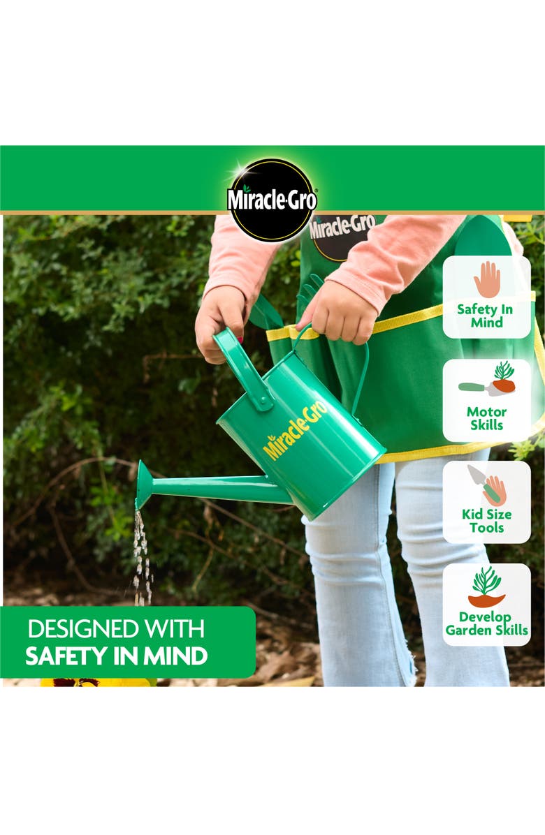 Miracle-Gro Set 4 pcs - garden toolset, Alternate, color, Dark Green