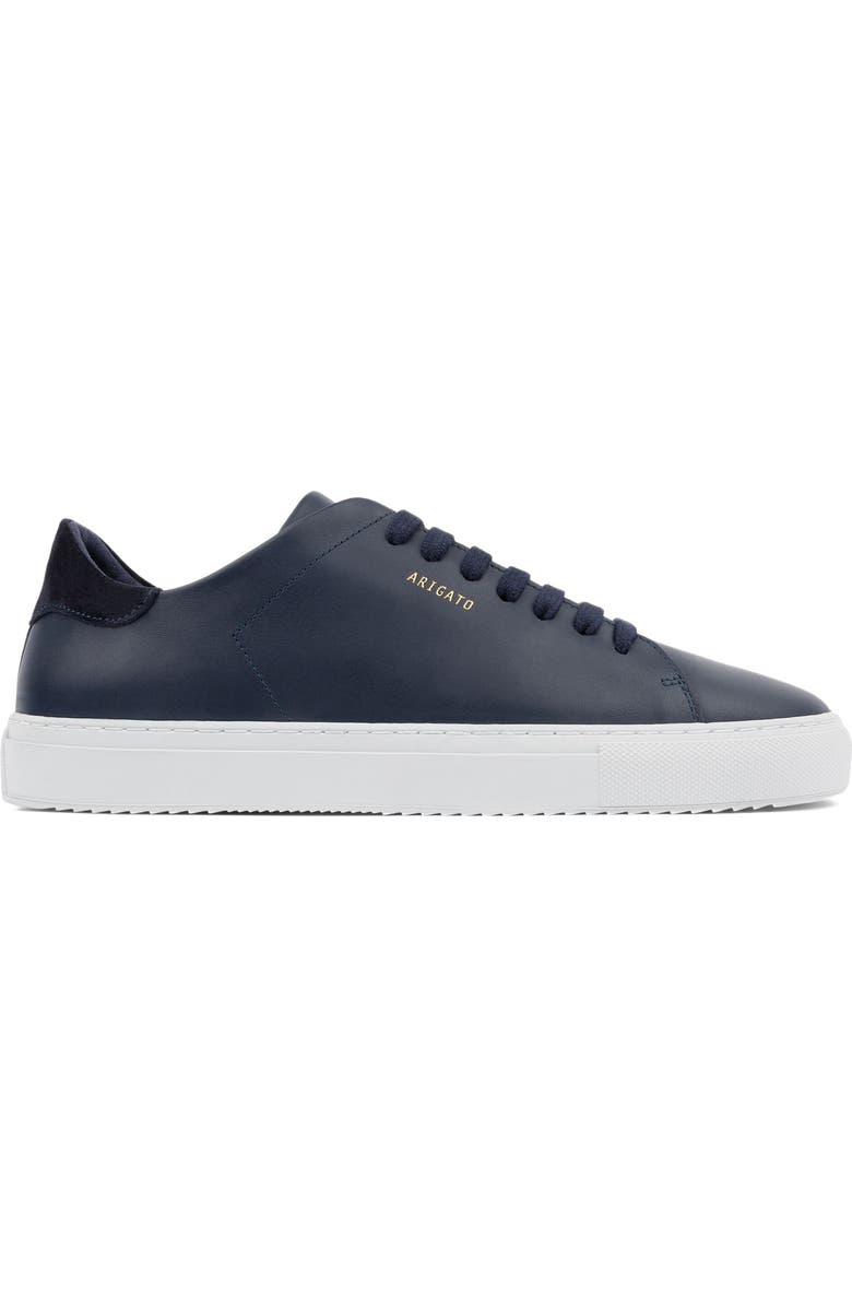 Axel Arigato Clean 90 Leather Sneaker - Men's, Alternate, color, Dark Blue