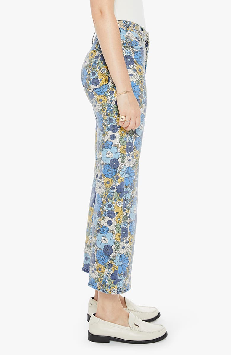 MOTHER The Rambler Print Crop Jeans, Alternate, color, 