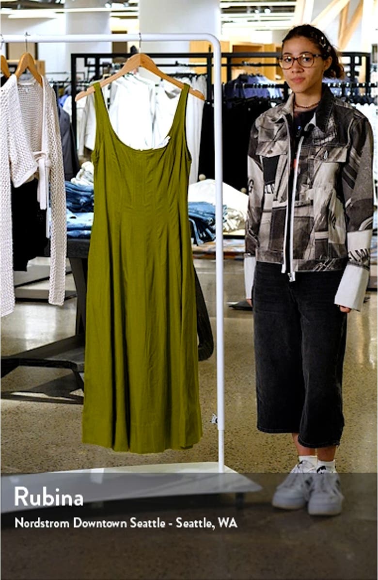 Square Neck Midi Dress, sales video thumbnail