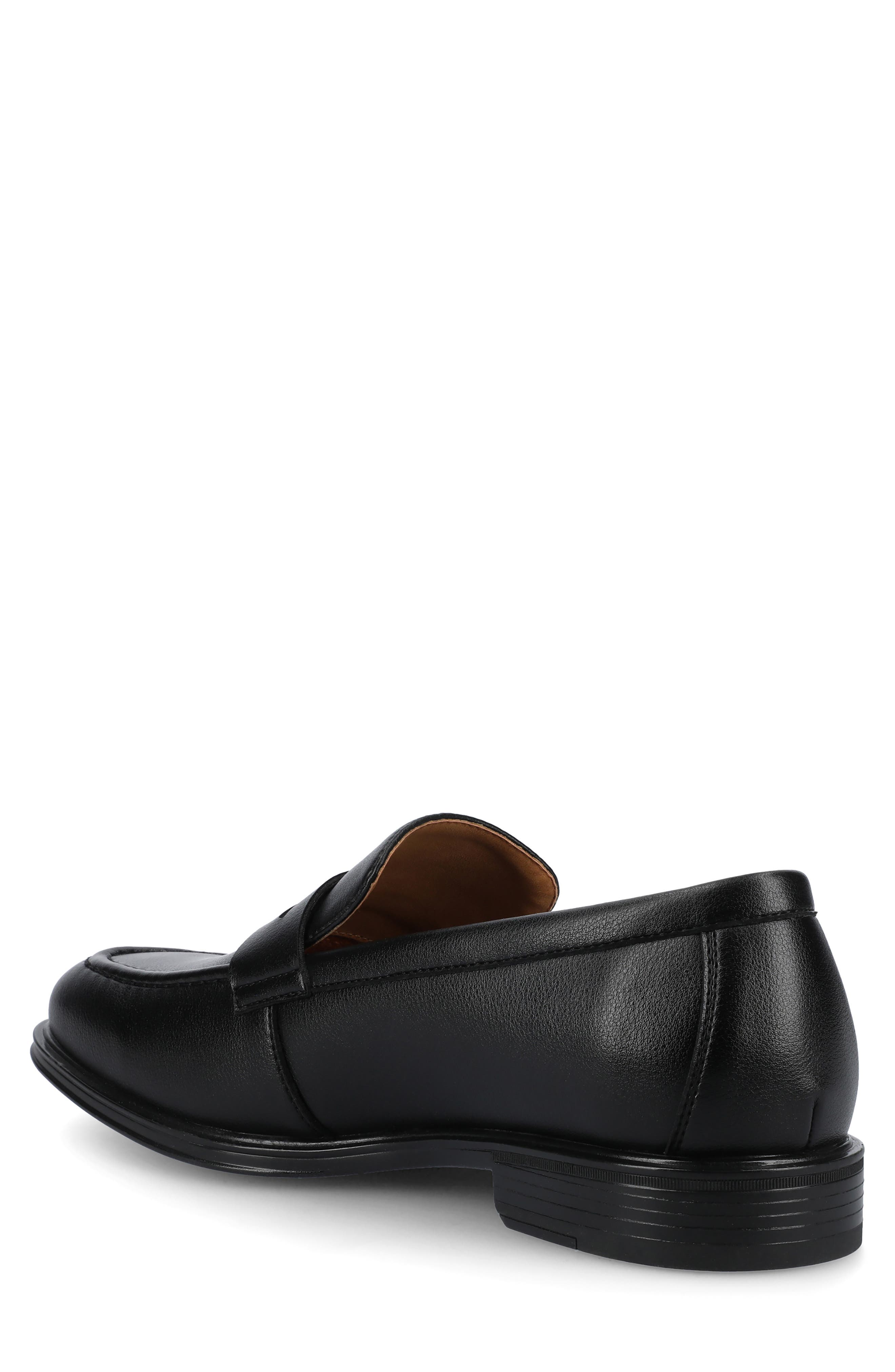 VANCE CO Phineas Penny Loafer, Alternate, color, Black