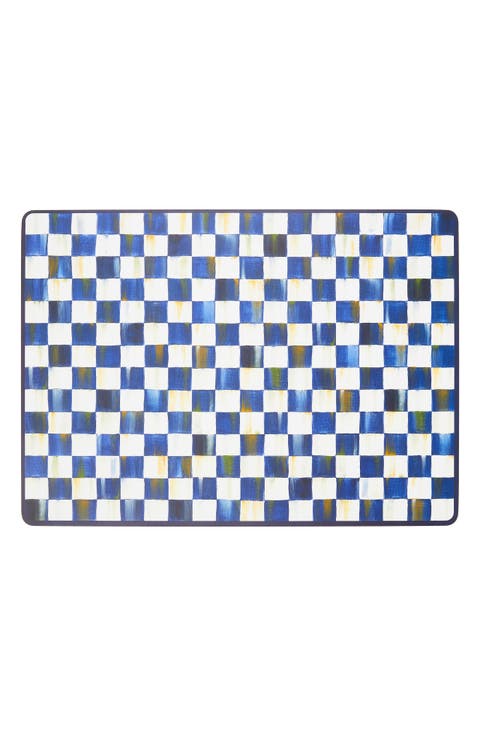 Royal Check Set of 4 Placemats
