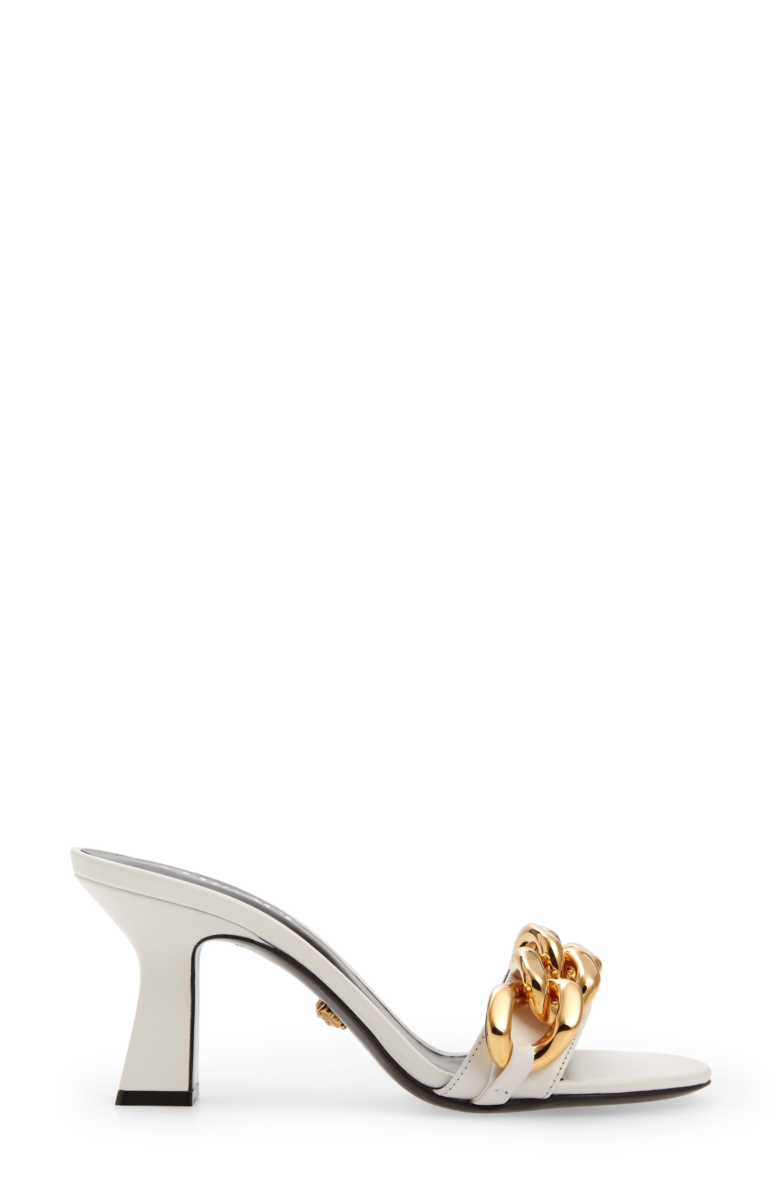 Versace Medusa Chain Slide Sandal, Alternate, color, 