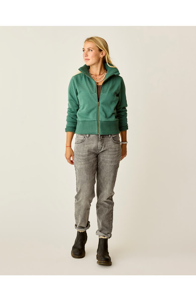 Carve Designs Briar Fleece Jacket, Alternate, color, Bistro