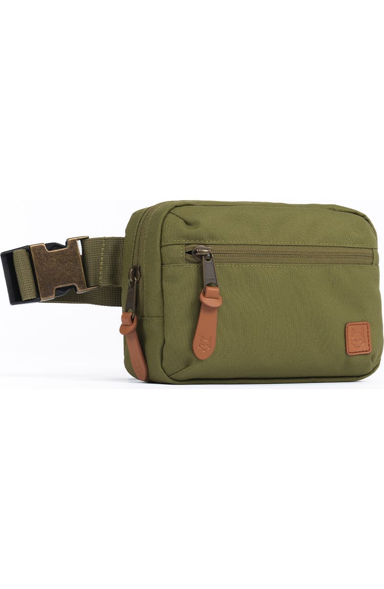 Product of the North Cross Body Sustainable Bag, Alternate, color, Olive