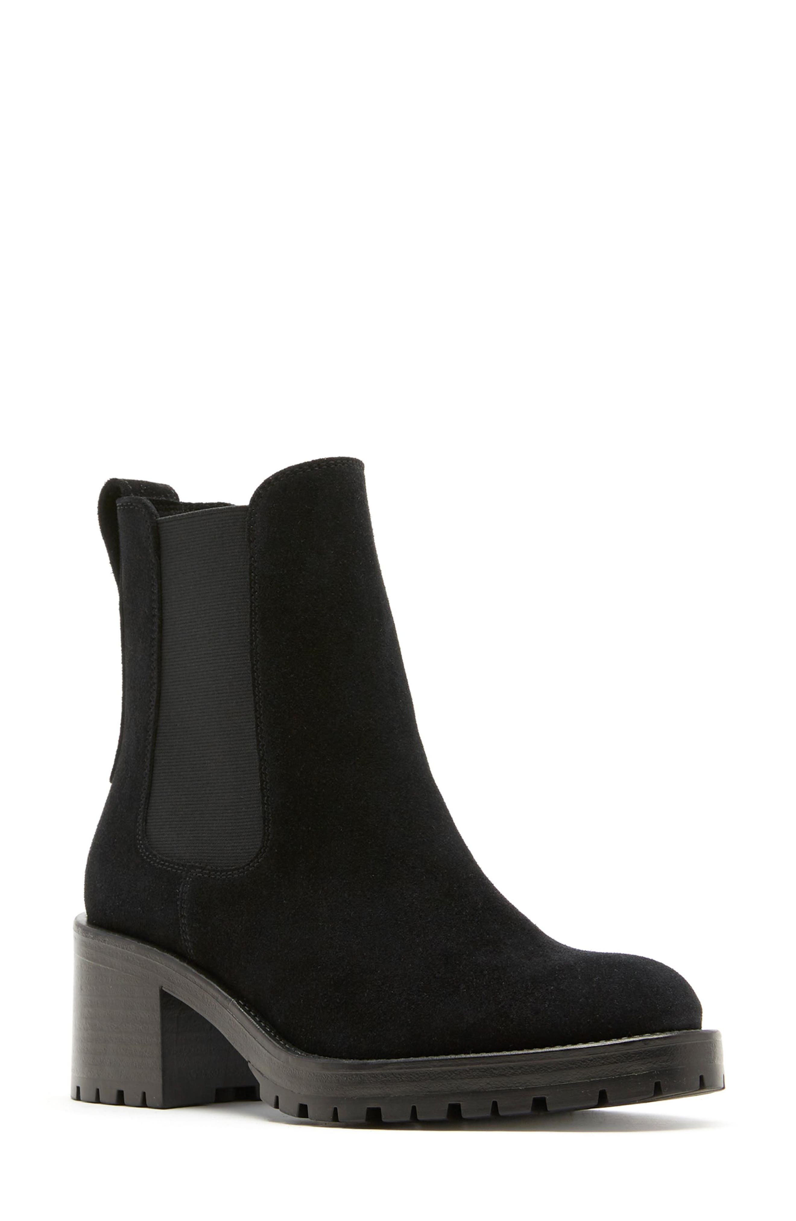 BLACK SUEDE