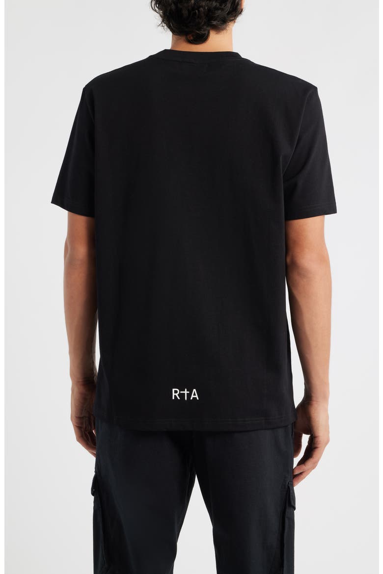 Colin Chest Logo T-Shirt, Alternate, color, BLACK