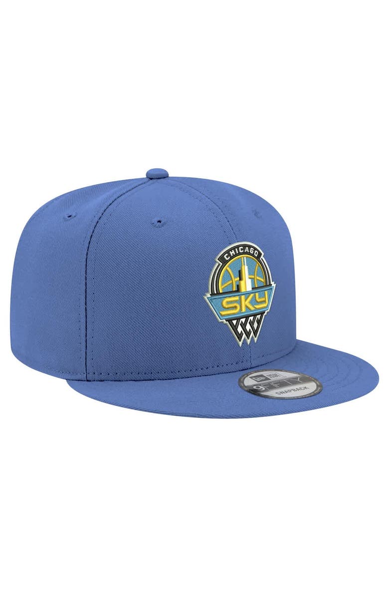 New Era Unisex New Era Sky Blue Chicago Sky Logo 9FIFTY Snapback Hat, Alternate, color, Light Blue