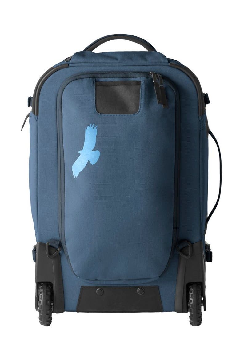 Gear Warrior XE 2 Wheeled Convertible Carry On Luggage, Alternate, color, Blue Jay