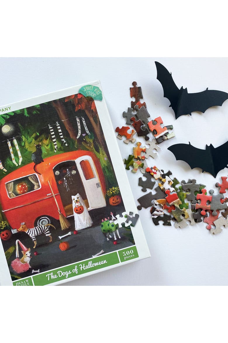 The Dogs of Halloween 500 Piece Puzzle, Alternate, color, No Color
