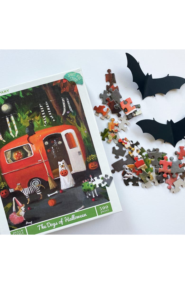 NEW YORK PUZZLE COMPANY The Dogs of Halloween 500 Piece Puzzle, Alternate, color, NO COLOR