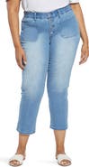 NYDJ Marilyn Infinity Waist Button Fly Crop Jeans