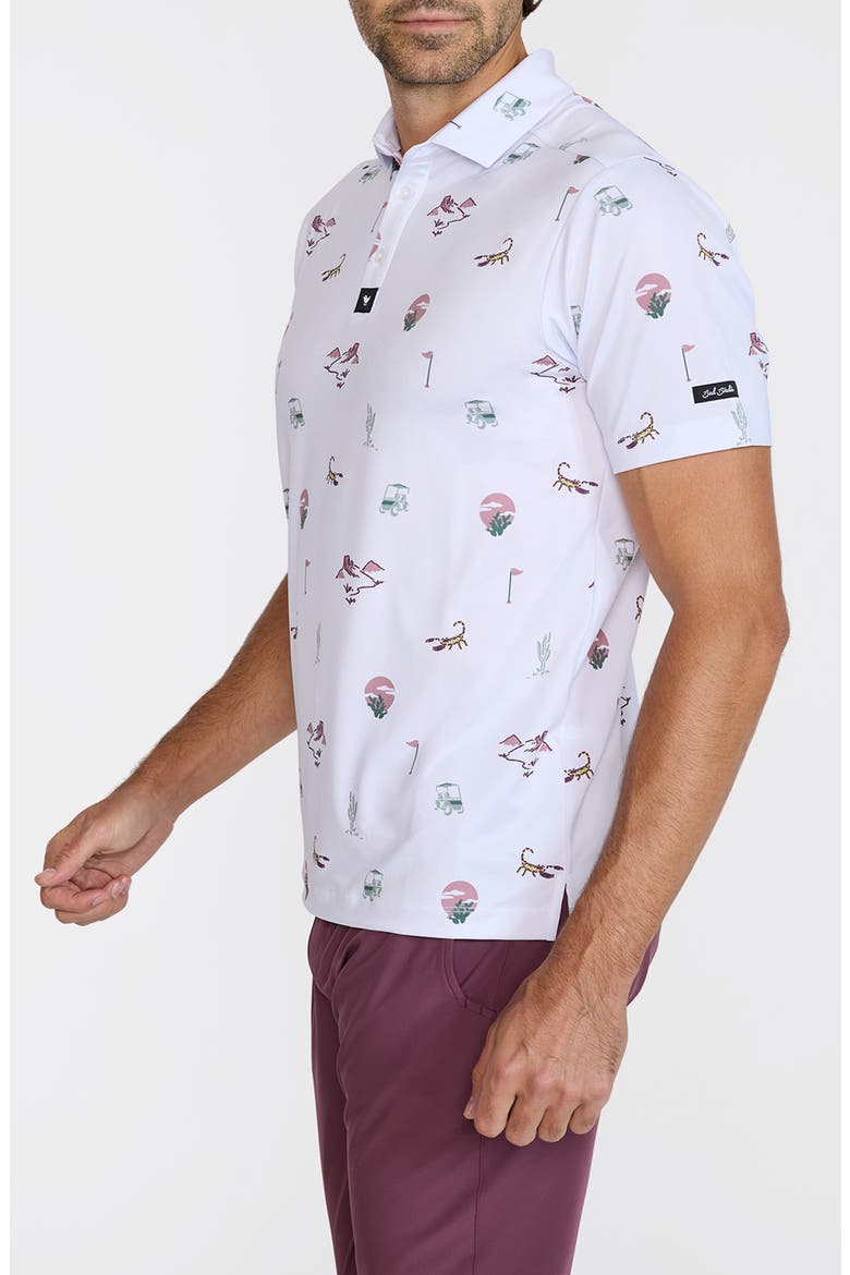 Core Performance Polo, Alternate, color, BRILLIANT WHITE