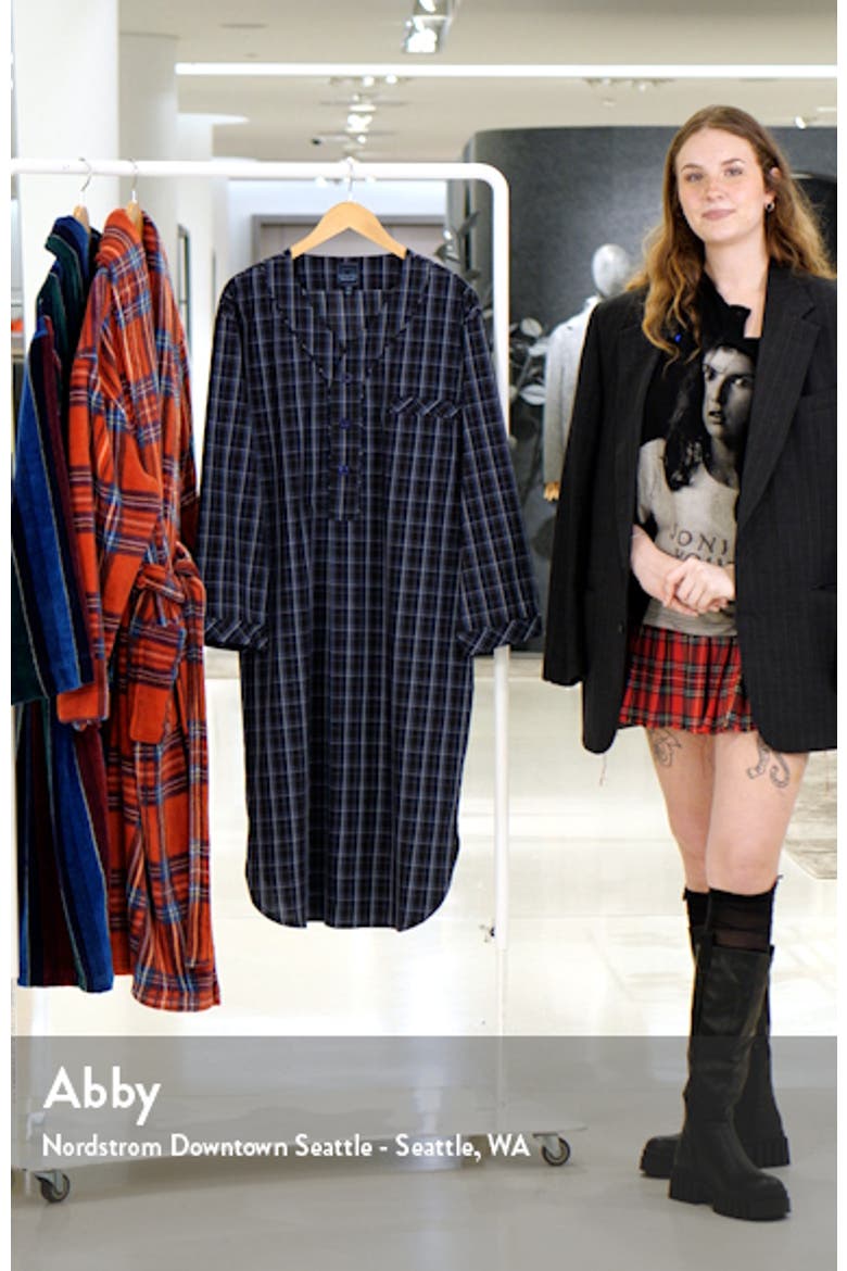 Coopers Check Woven Nightshirt video