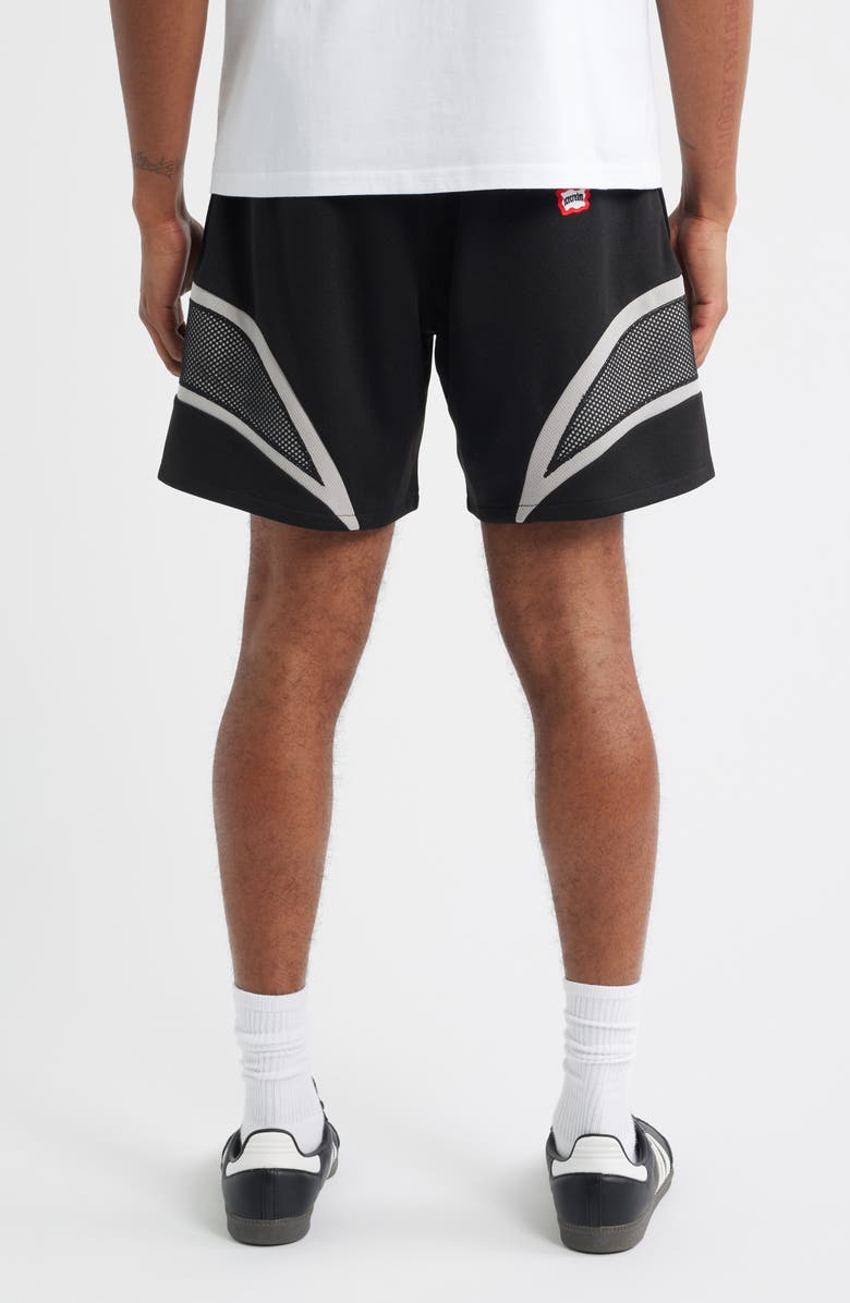 ICECREAM Catch Logo Shorts, Alternate, color, Black