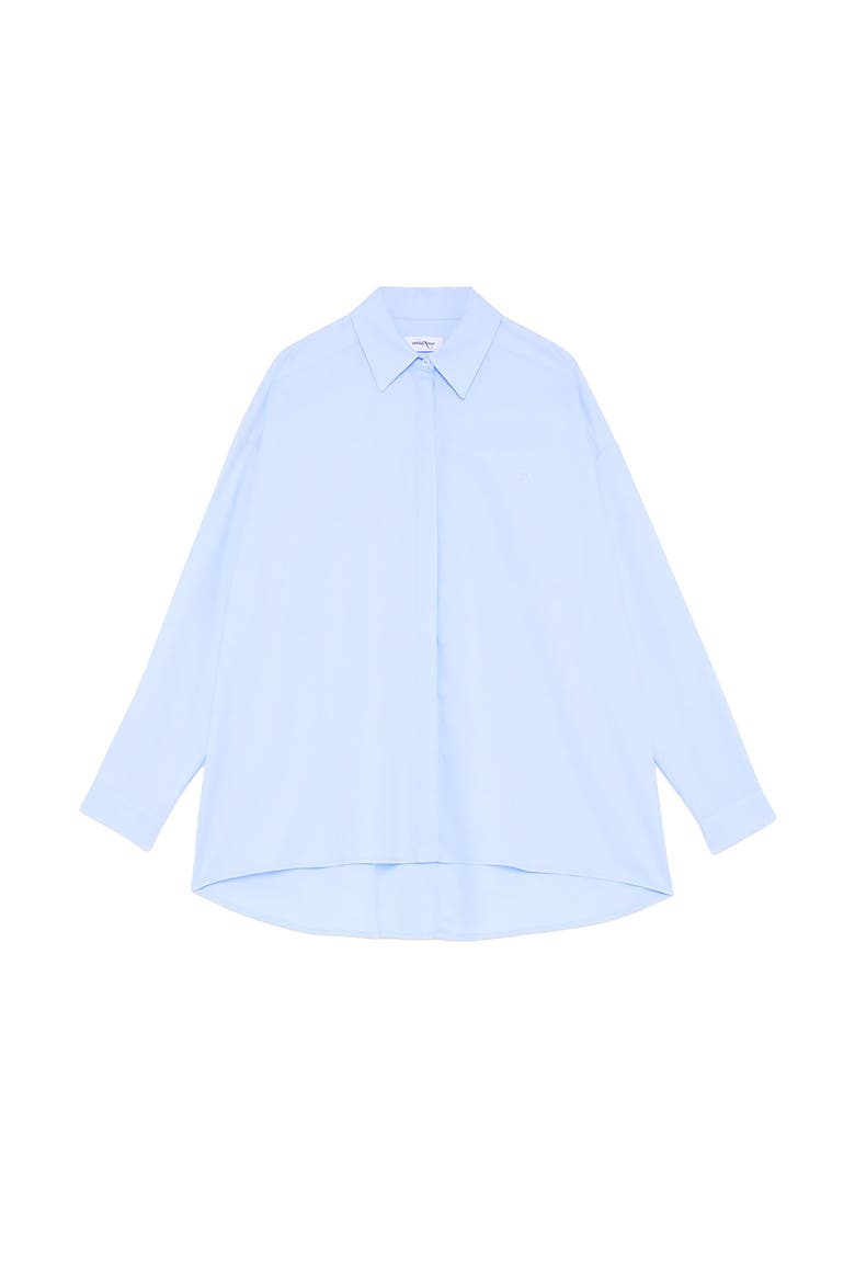 Cotton Shirt, Alternate, color, Blue