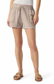Splendid Catalina Linen Blend Shorts