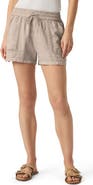 Splendid Catalina Linen Blend Shorts