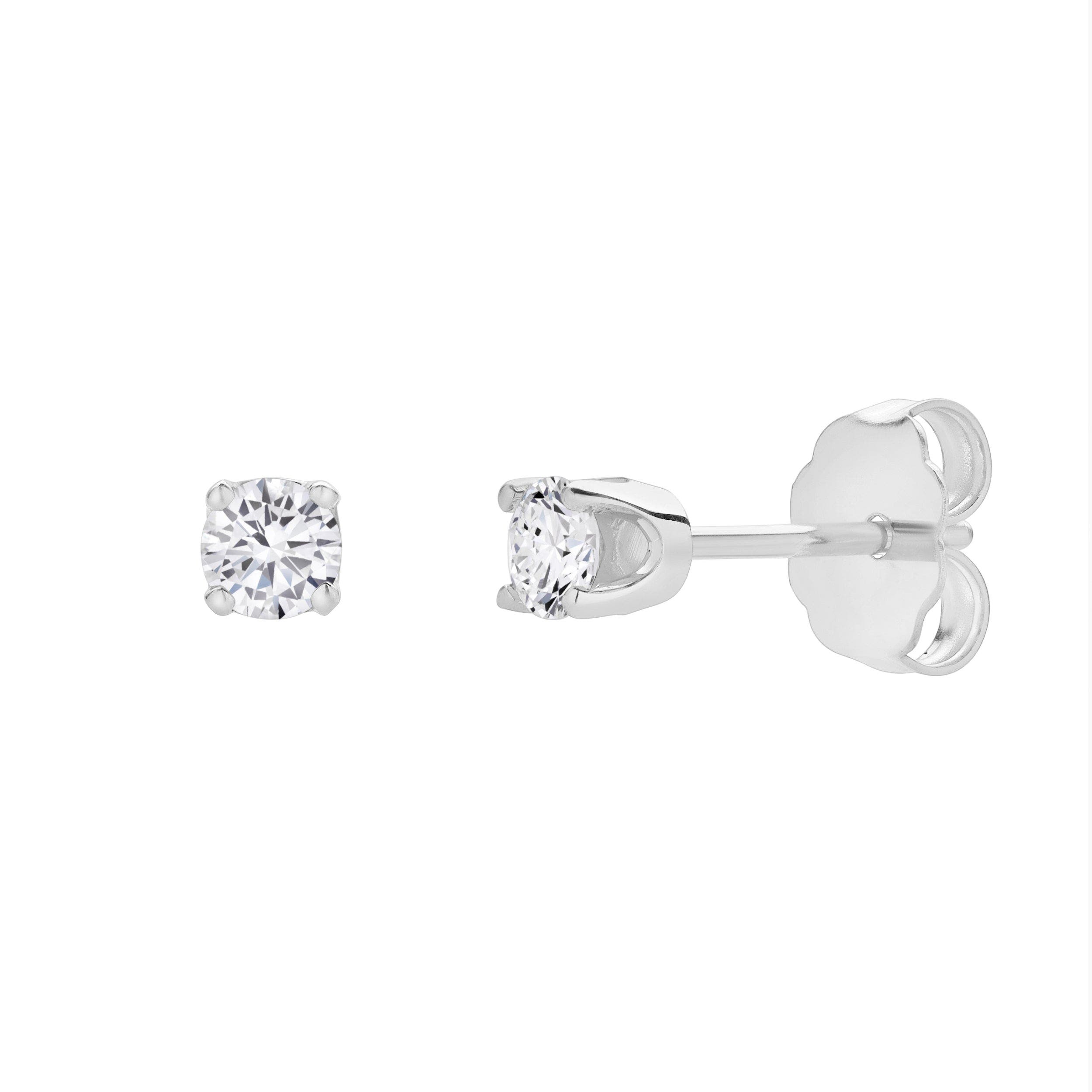 14K White Gold