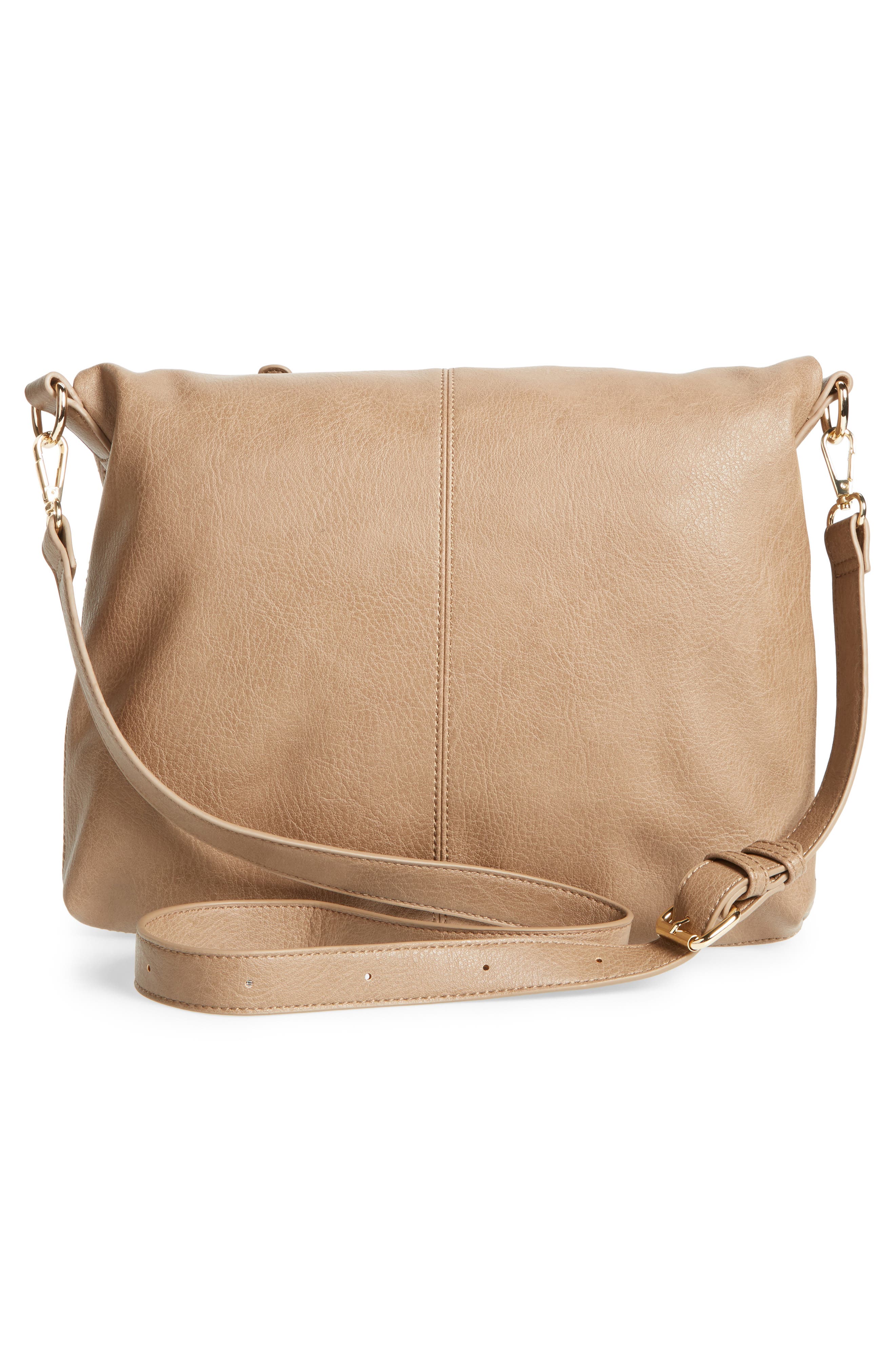 Charlie Foldover Tote, Alternate, color, TAUPE