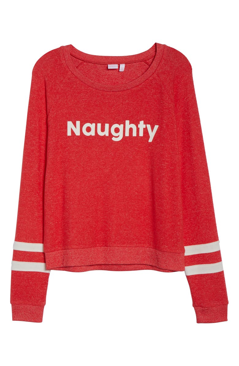 Make + Model Cozy Crew Raglan Sweatshirt, Alternate, color,