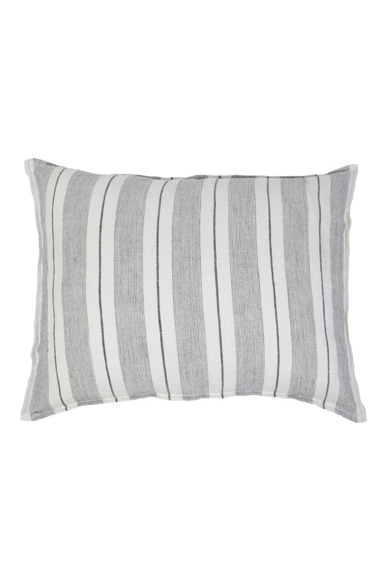 Laguna Big Accent Pillow, Main, color, GREY/CHARCOAL