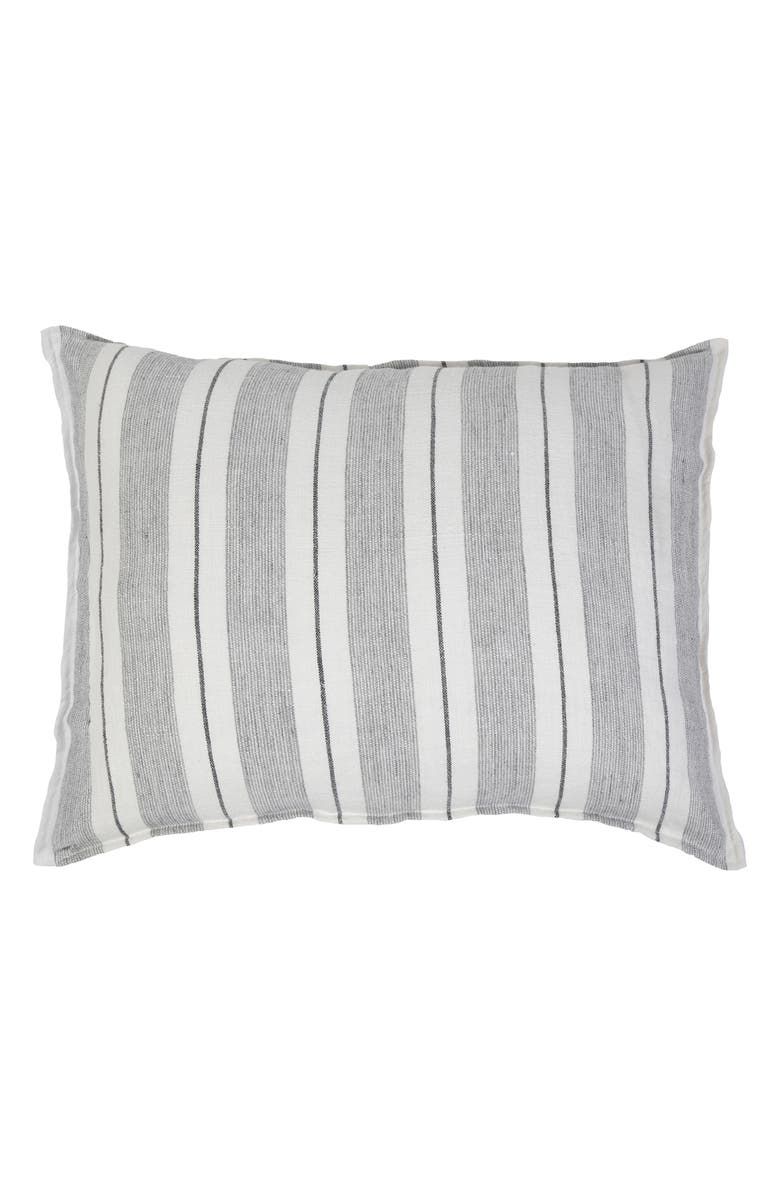 Pom Pom at Home Laguna Big Accent Pillow, Main, color, Grey/ Charcoal